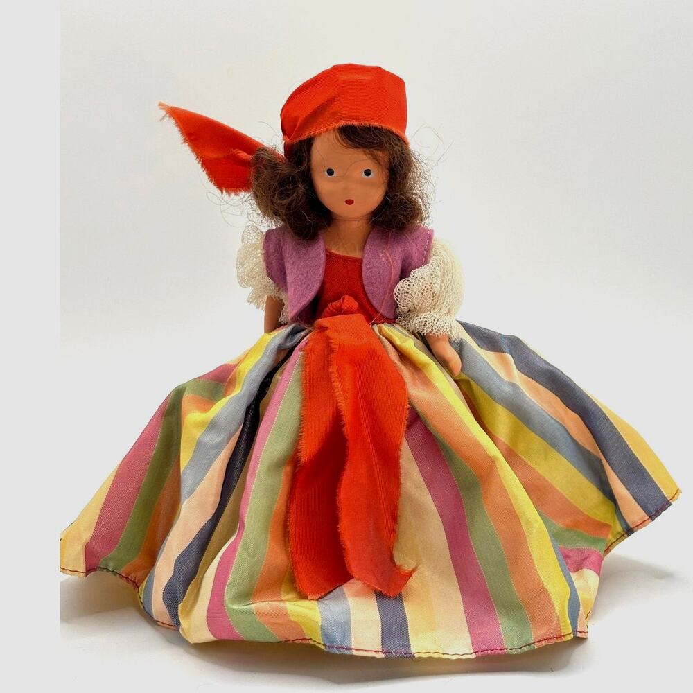RARE VTG 1950's Nancy Ann Storybook Doll, Fortune Teller #306, Operetta Series
